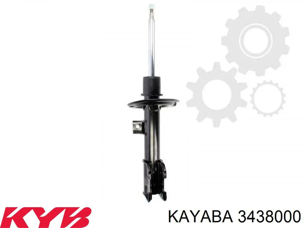 Amortiguador trasero J4320876 Jakoparts