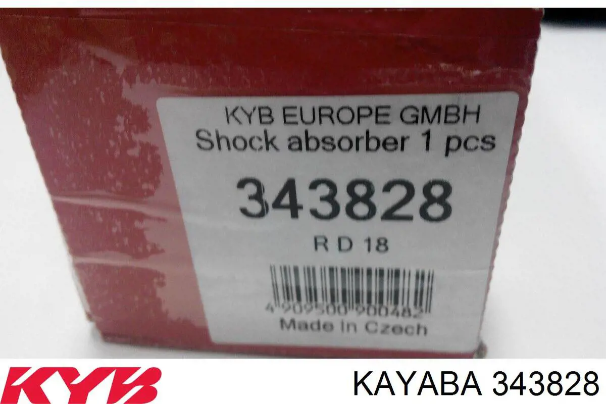 Amortiguador trasero Kayaba 343828 precio, desde 41,83 EUR