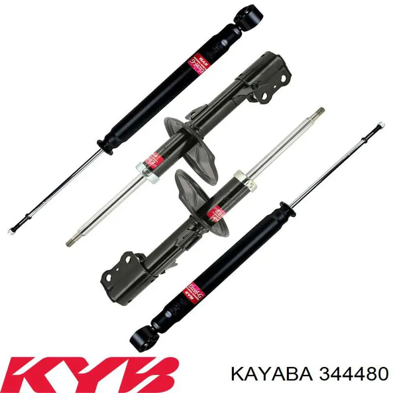 Amortiguador trasero 344480 Kayaba