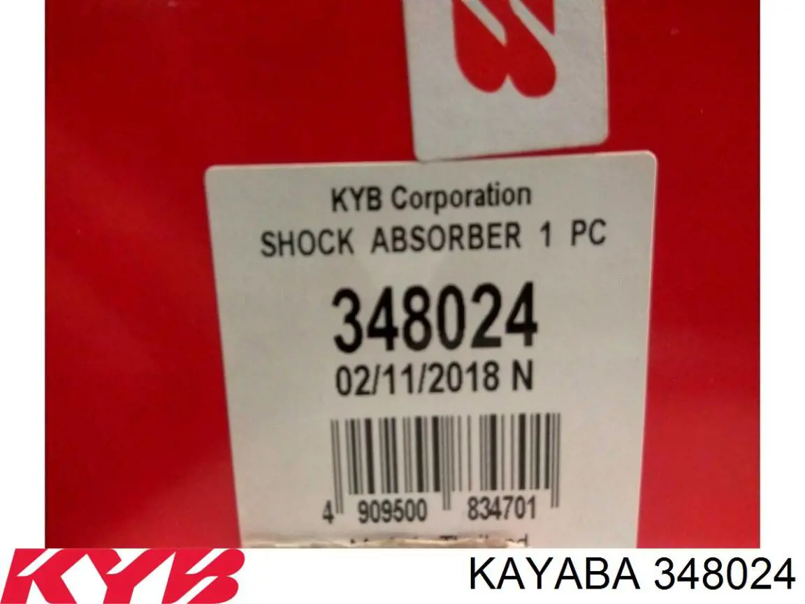 348024 Kayaba amortiguador trasero