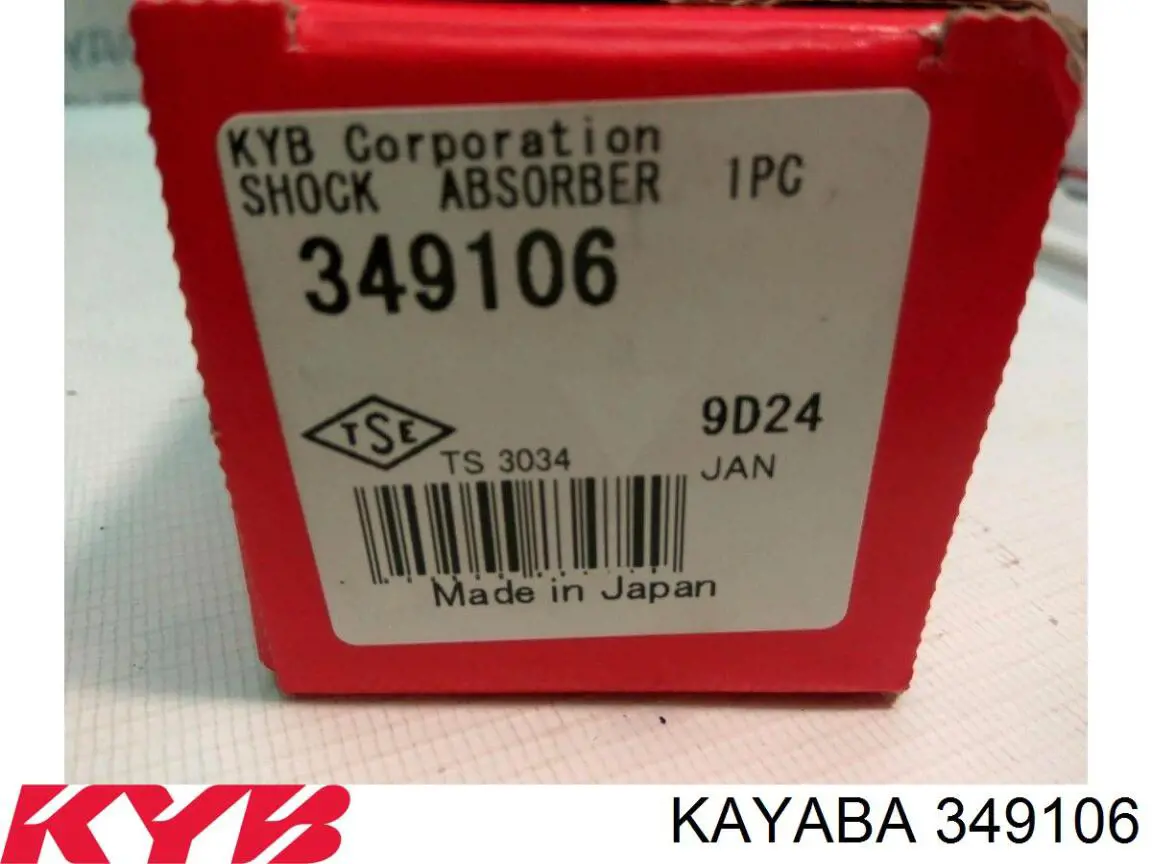 349106 Kayaba amortiguador trasero