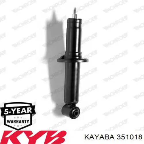 Amortiguador trasero 351018 Kayaba