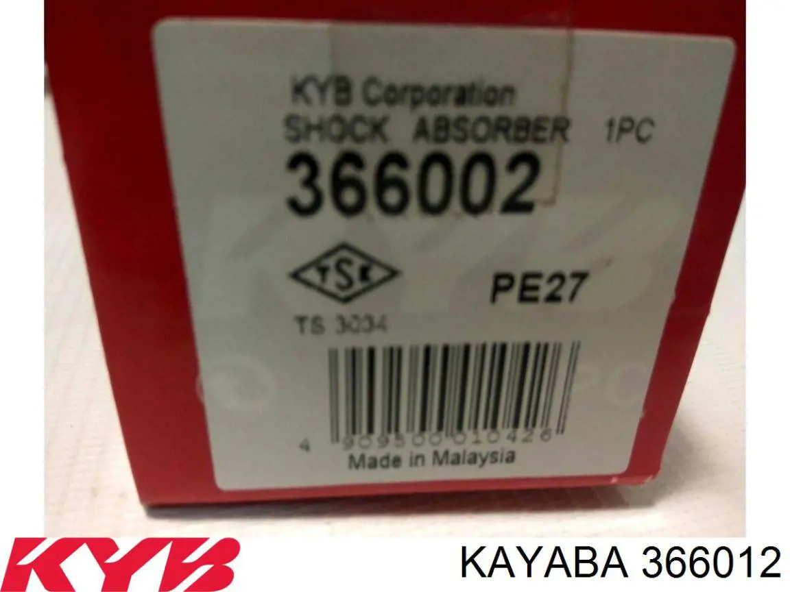 366012 Kayaba Amortiguador frontal