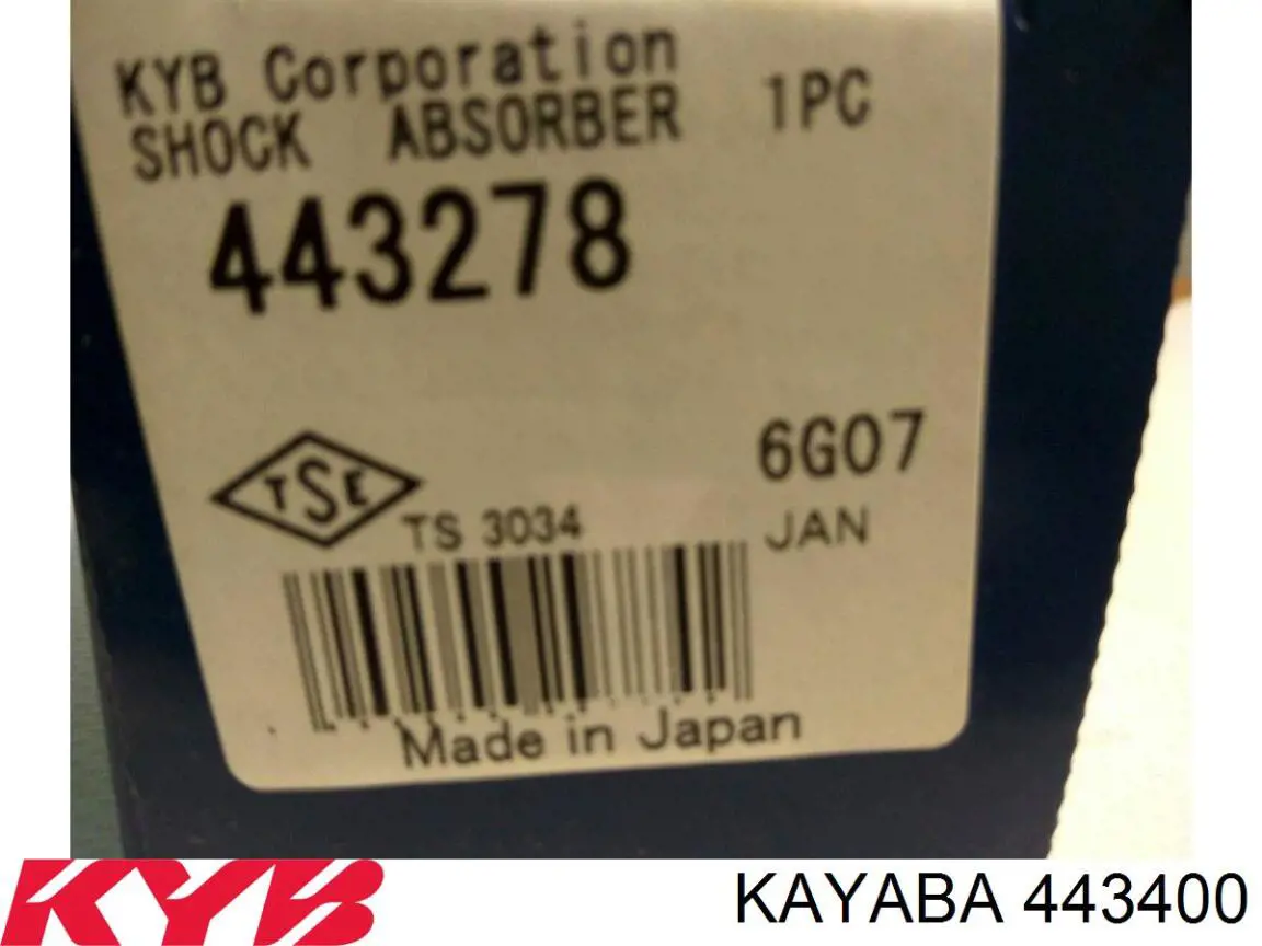 Comprar 443400 Kayaba Amortiguador trasero