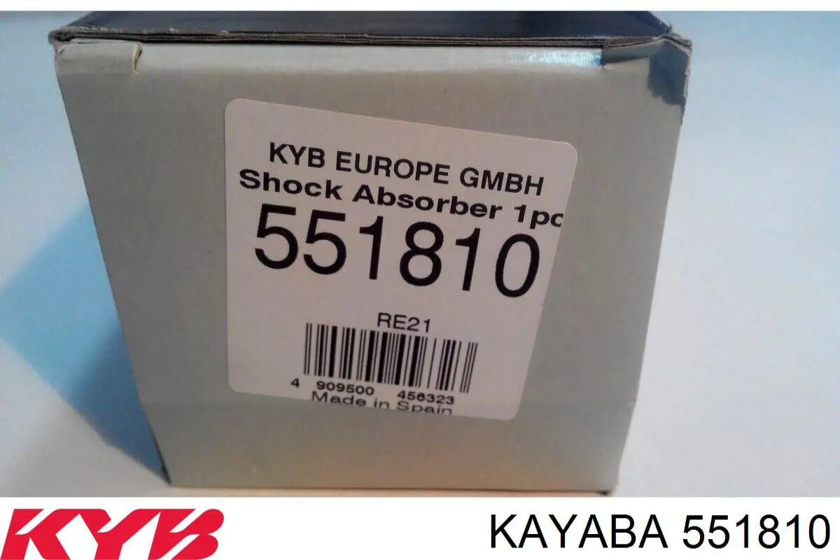 551810 Kayaba Amortiguadores posteriores