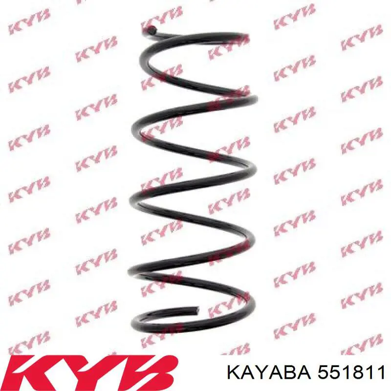 Amortiguador trasero 551811 Kayaba