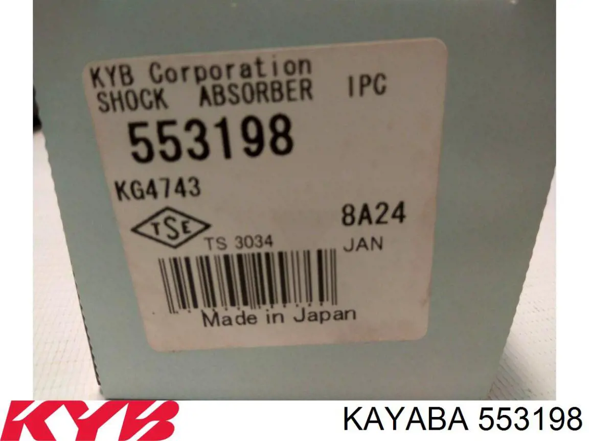 553198 Kayaba amortiguador trasero