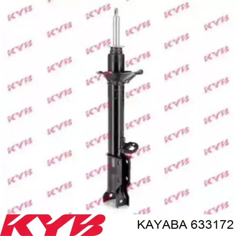 633172 Kayaba amortiguador trasero derecho