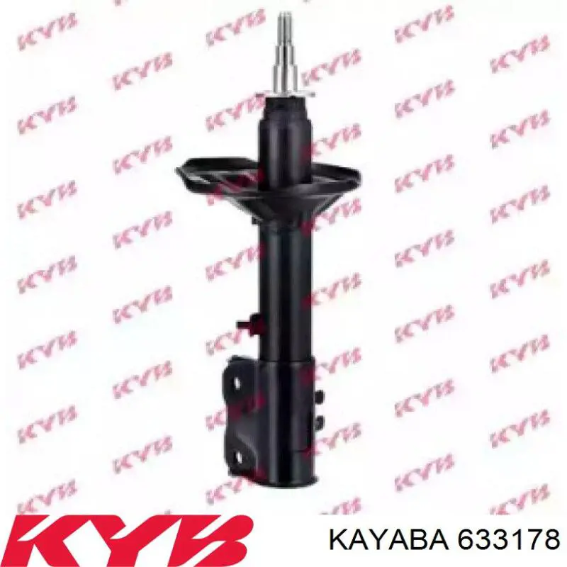 633178 Kayaba amortiguador delantero izquierdo