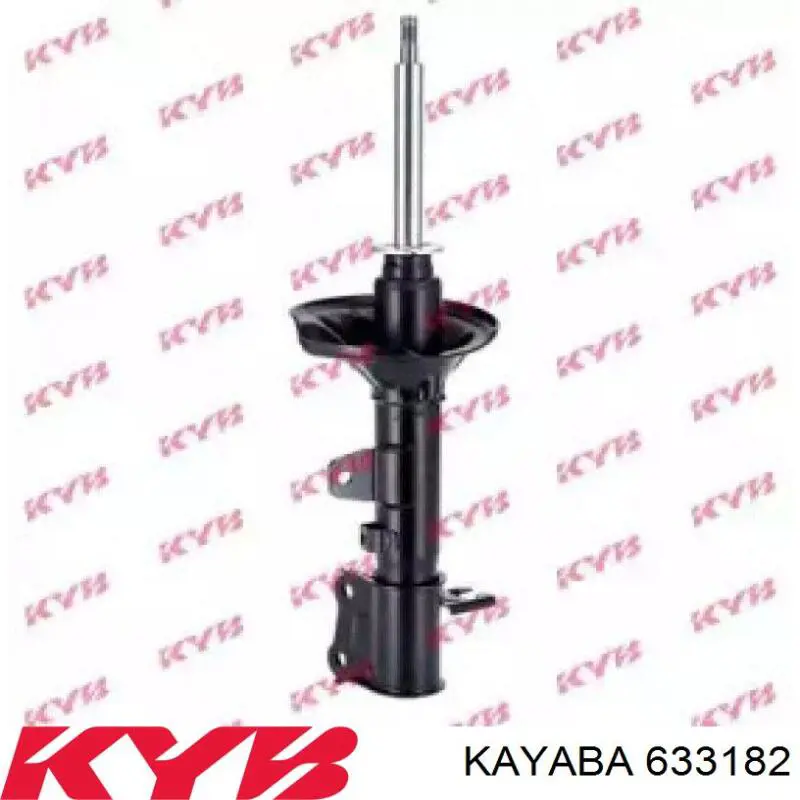 633182 Kayaba amortiguador trasero izquierdo