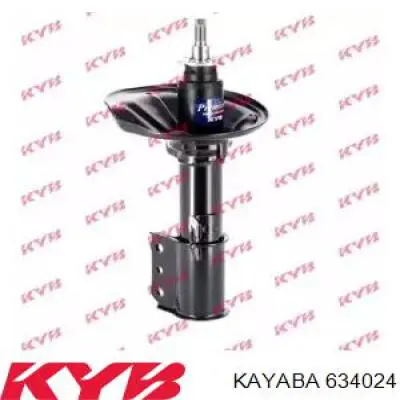 Amortiguador delantero derecho 634024 Kayaba