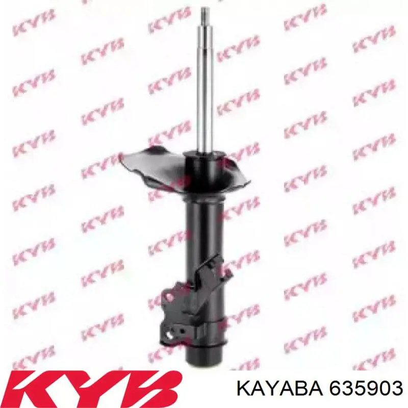 635903 Kayaba amortiguador delantero izquierdo