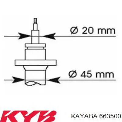 Comprar 663500 Kayaba Amortiguador
