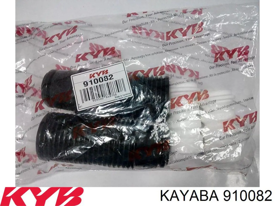 Tope de amortiguador trasero, suspensión + fuelle KAYABA 910082