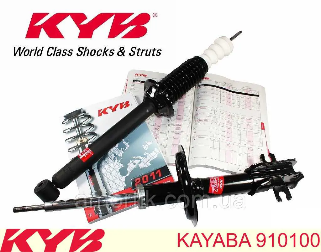 910100 Kayaba tope de amortiguador trasero, suspensión + fuelle