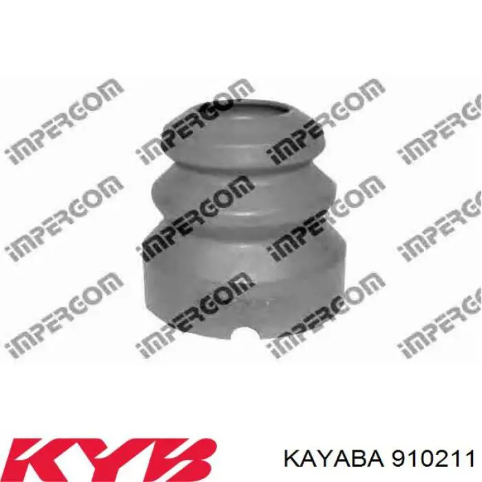 VKDP83517T SKF Tope de amortiguador delantero con guardapolvo