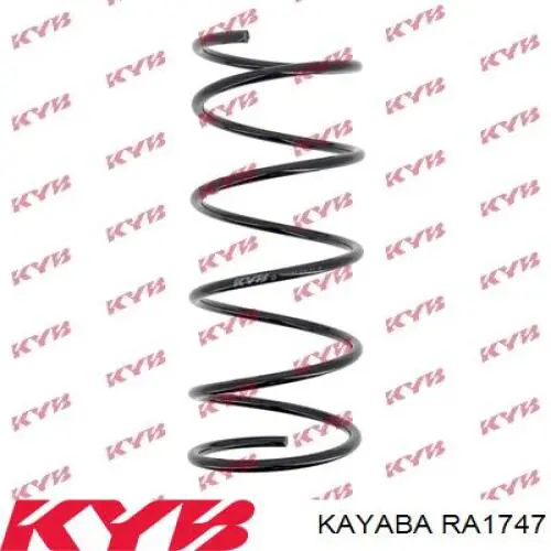 RA1747 Kayaba muelle de suspensión eje delantero