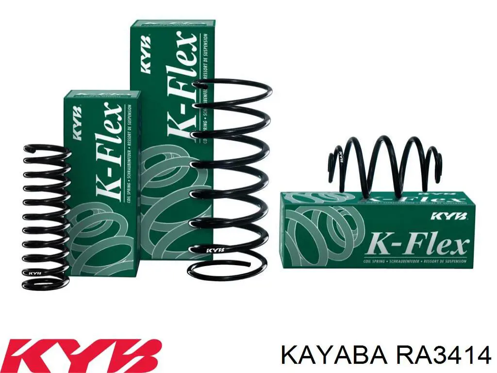 RA3414 Kayaba muelle de suspensión eje delantero