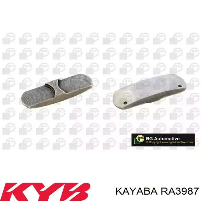 RA3987 Kayaba Muelle delantero