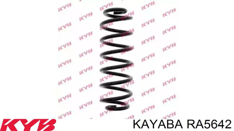 RA5642 Kayaba muelle de suspensión eje trasero
