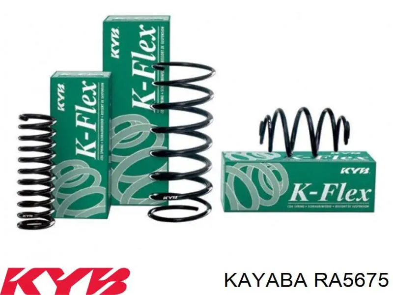 RA5675 Kayaba muelle de suspensión eje trasero