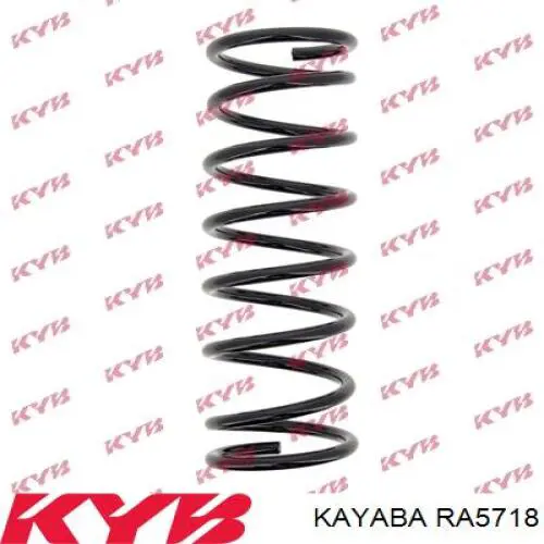 RA5718 Kayaba muelle de suspensión eje trasero