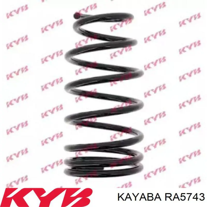 Muelle de suspensión Kayaba RA5743