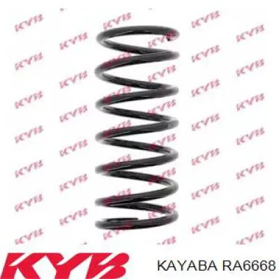 RA6668 Kayaba muelle de suspensión eje trasero