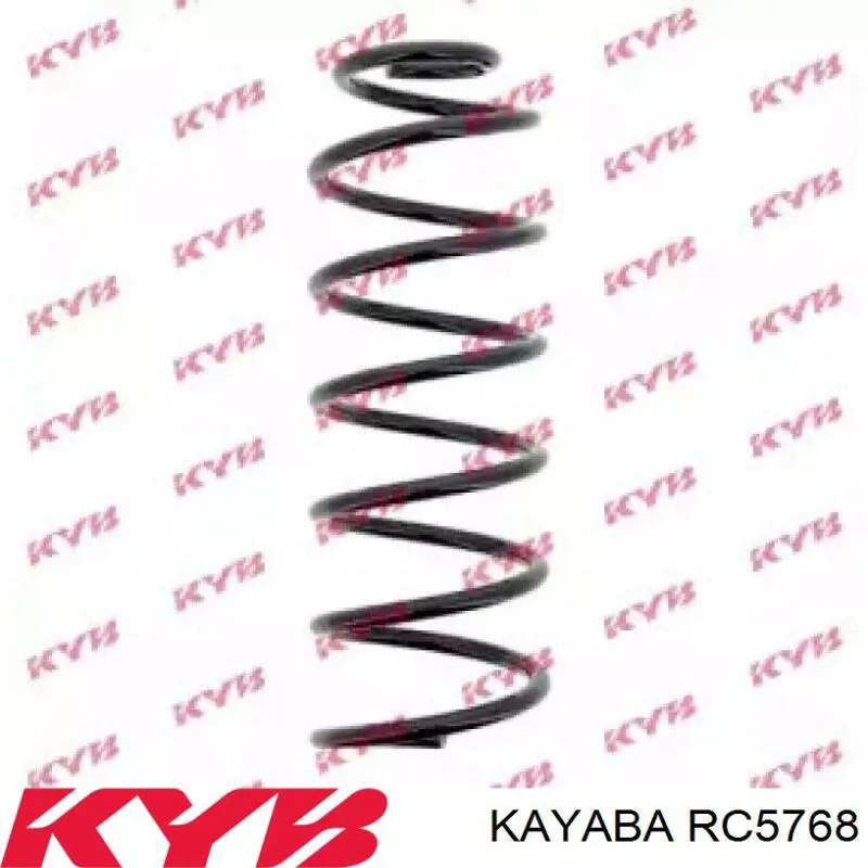 RC5768 Kayaba muelle de suspensión eje trasero