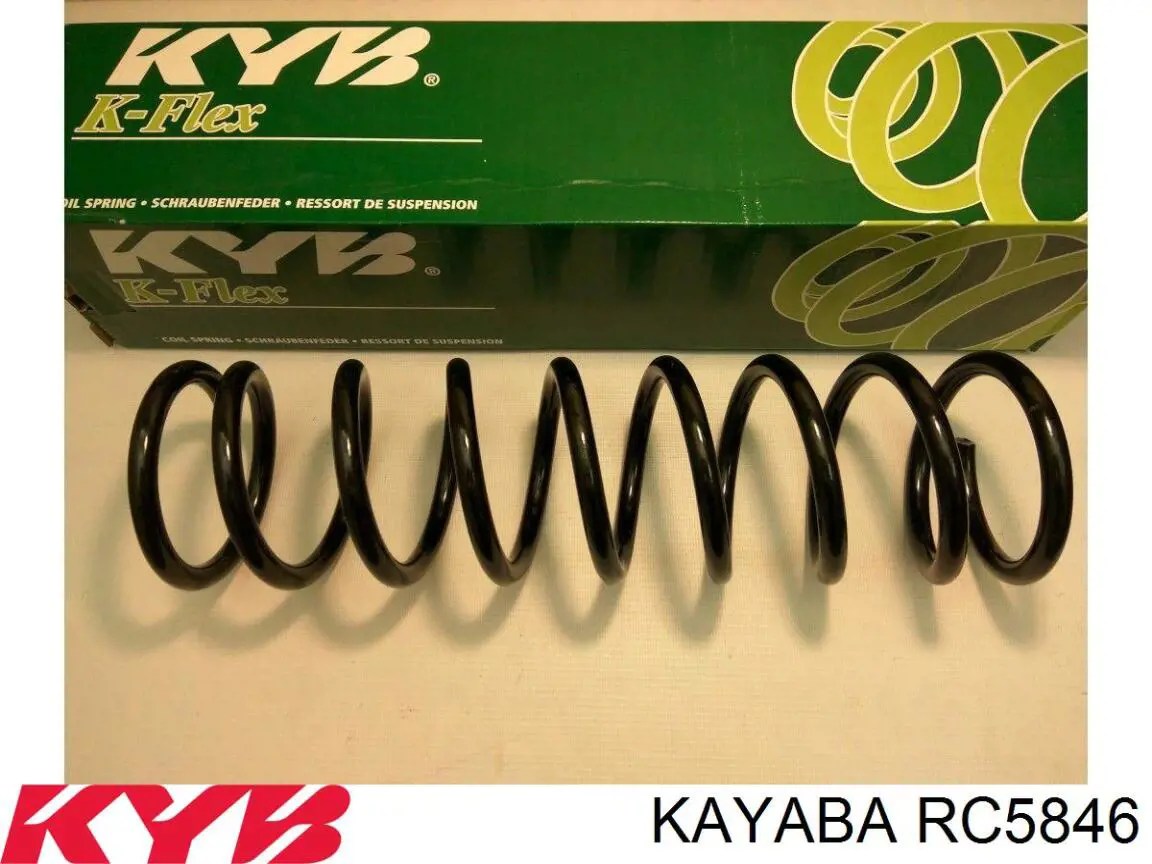 Muelle de suspensión trasero Kayaba RC5846 precio, desde 61,32 EUR