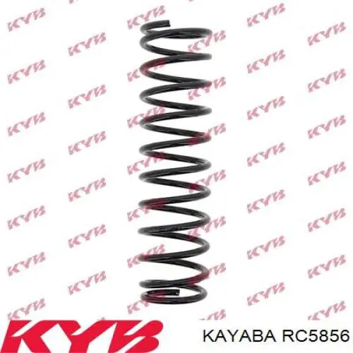 RC5856 Kayaba muelle de suspensión eje trasero