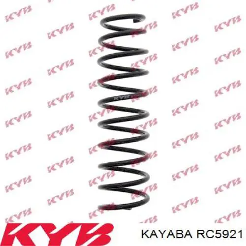 RC5921 Kayaba muelle de suspensión eje trasero