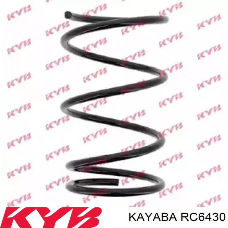 RC6430 Kayaba muelle de suspensión eje trasero