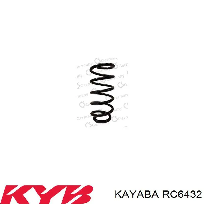 RC6432 Kayaba muelle de suspensión eje trasero