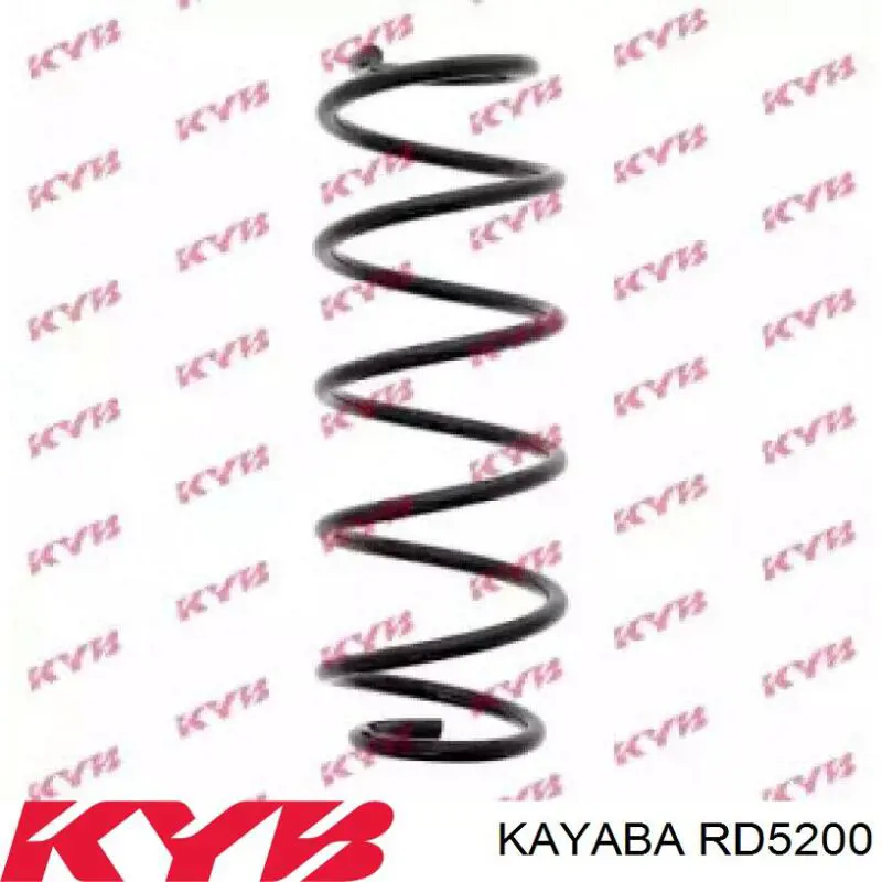 RD5200 Kayaba muelle de suspensión eje trasero