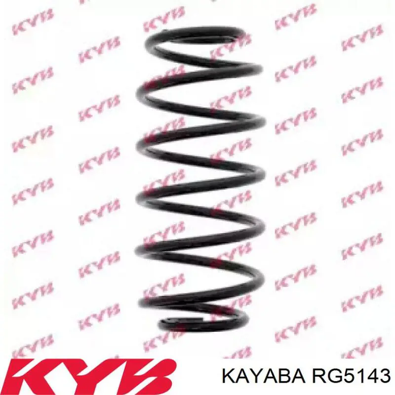 RG5143 Kayaba muelle de suspensión eje trasero