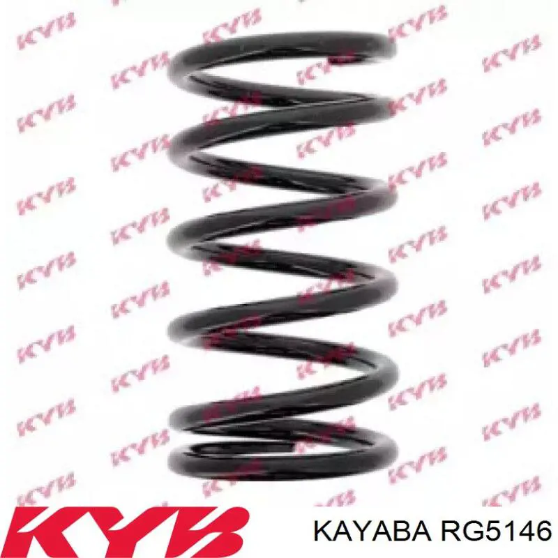 RG5146 Kayaba muelle de suspensión eje trasero