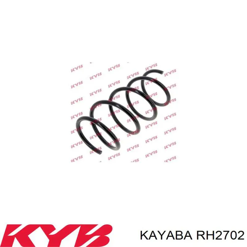 RH2702 Kayaba muelle de suspensión eje delantero