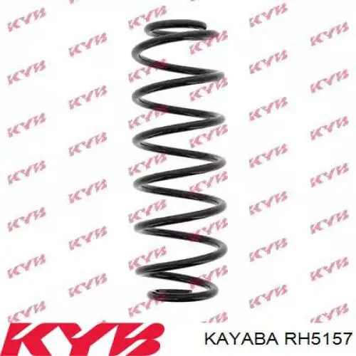 RH5157 Kayaba muelle de suspensión eje trasero