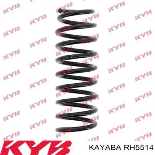 RH5514 Kayaba muelle de suspensión eje trasero
