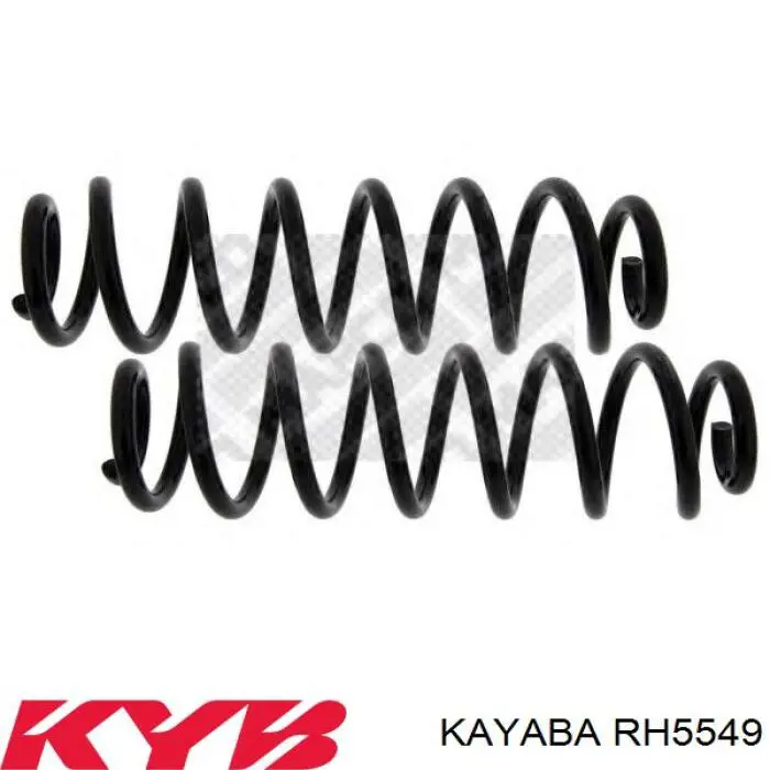Muelle de suspensión trasero Kayaba RH5549 precio, desde 27,44 EUR