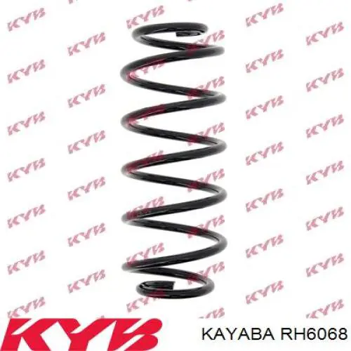 RH6068 Kayaba muelle de suspensión eje trasero