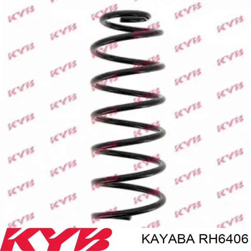 RH6406 Kayaba muelle de suspensión eje trasero