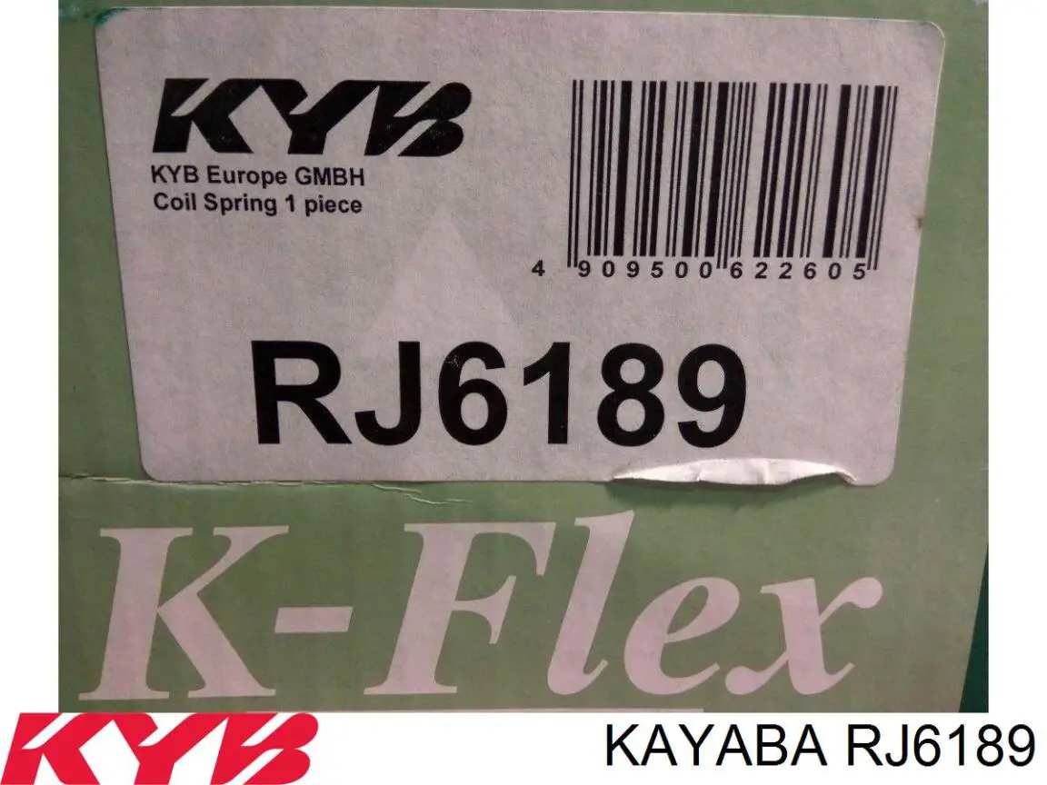 RJ6189 Kayaba muelle de suspensión eje trasero