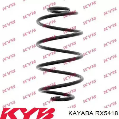 RX5418 Kayaba muelle de suspensión eje trasero