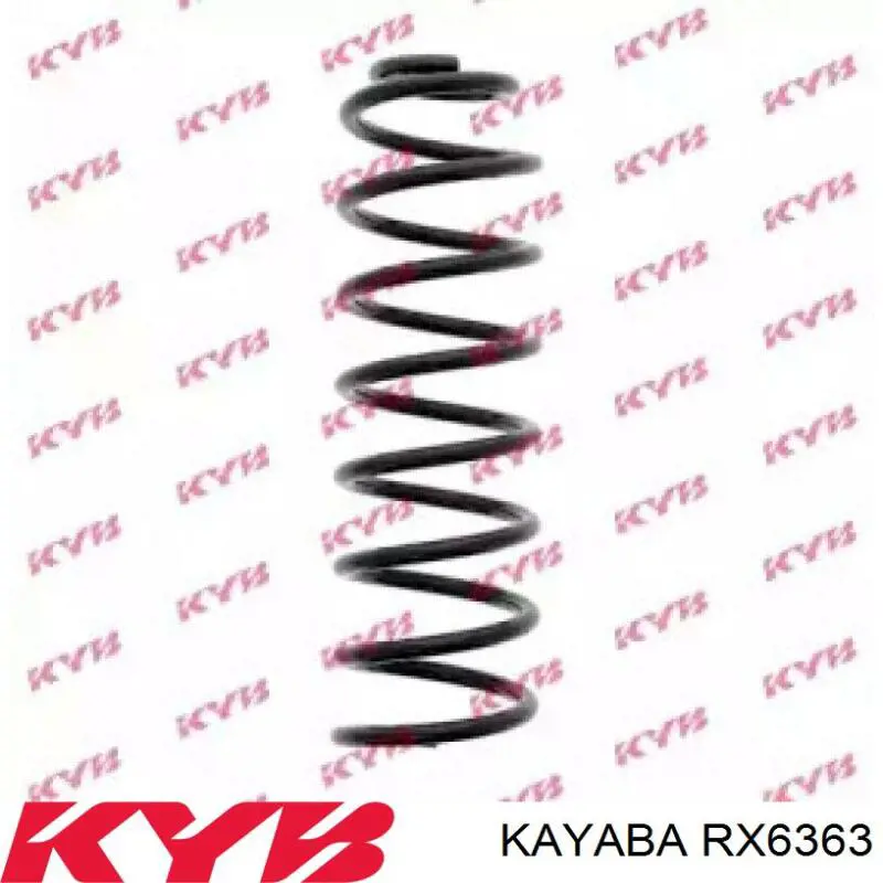 RX6363 Kayaba muelle de suspensión eje trasero