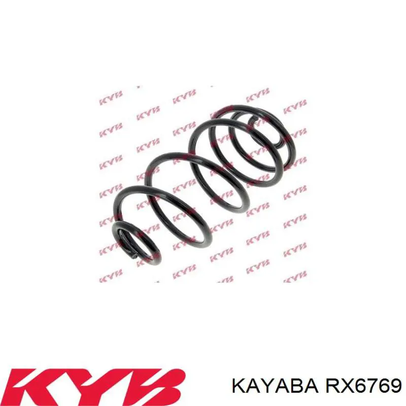 RX6769 Kayaba muelle de suspensión eje trasero