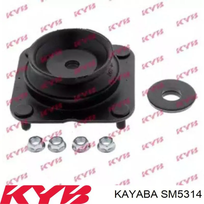 Buje de vástago de amortiguador delantero SM5314 Kayaba