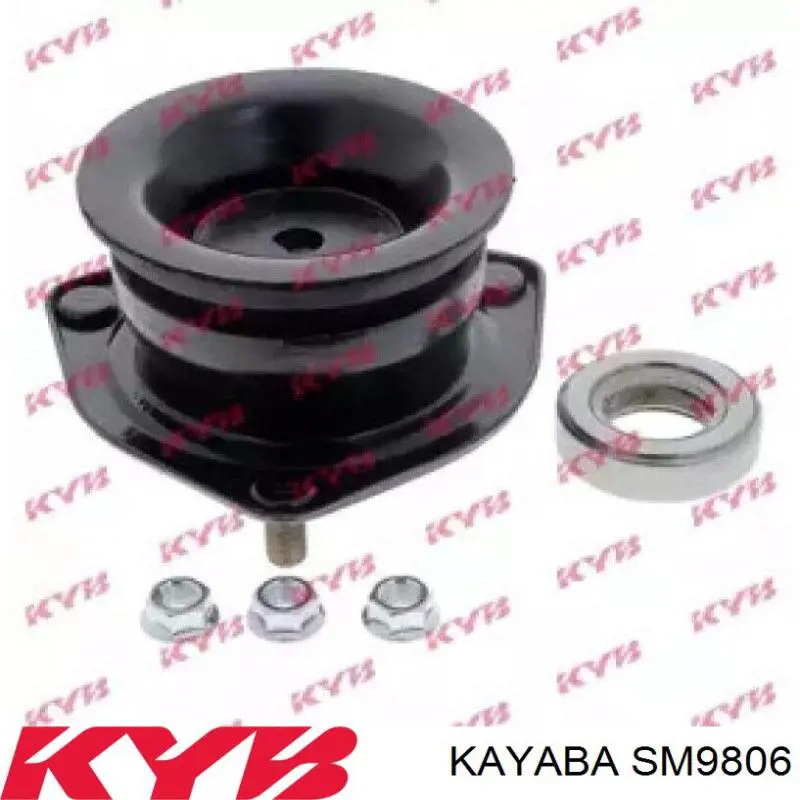 Soporte del amortiguador trasero izquierdo SM9806 Kayaba