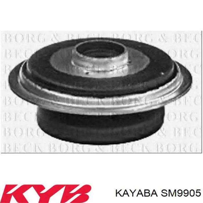 Soporte amortiguador trasero para Toyota Yaris (NCP2)